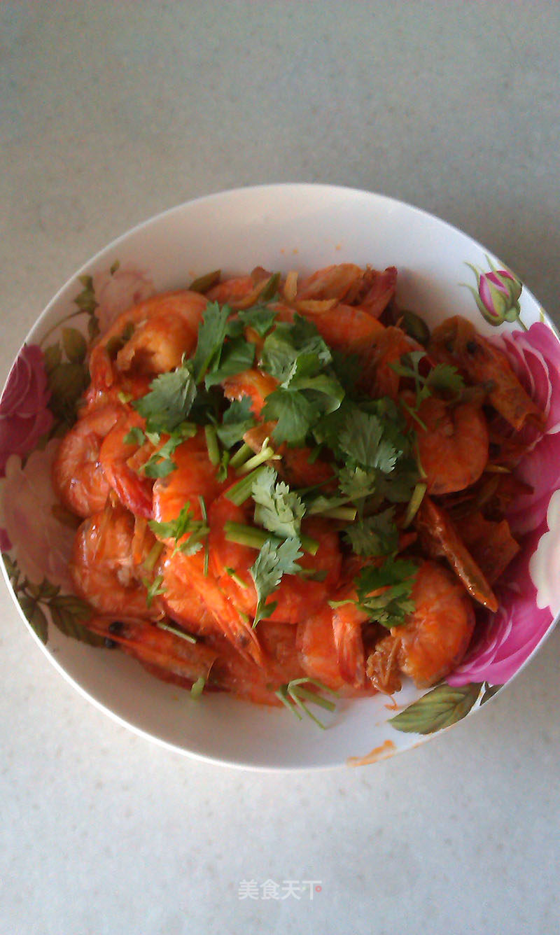 Braised Prawns with Sweet Taste recipe