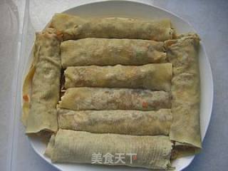 Steamed Beancurd Pork Roll recipe