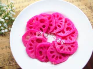 Rouge Lotus Root Slices recipe