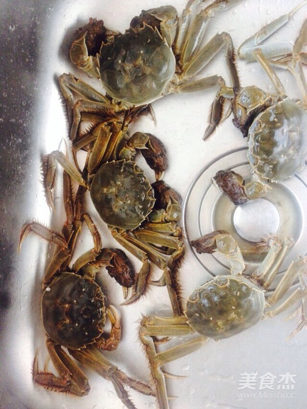 Fried Tofu with Crab recipe