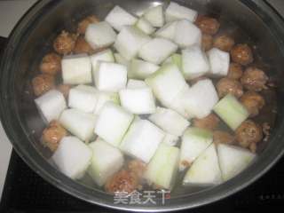 Winter Melon Meatball Soup recipe