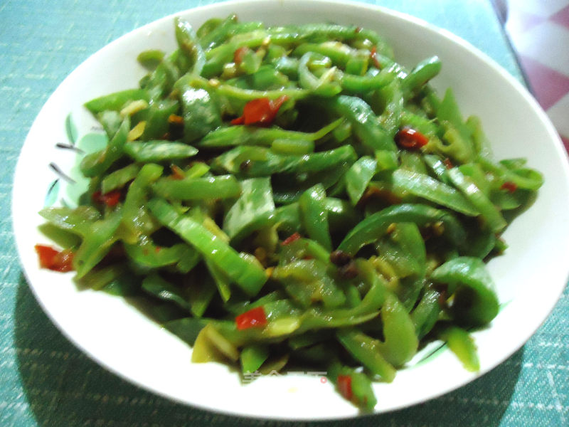 Chopped Pepper Snake Beans recipe