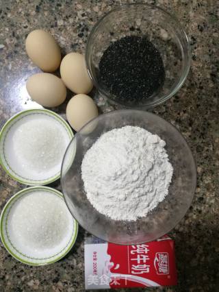 Black Sesame Chiffon Cake recipe