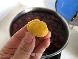 Skillfully Peeled Raw Chestnut recipe