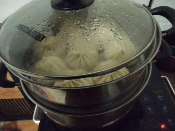 Vegetarian Radish Vermicelli Buns recipe