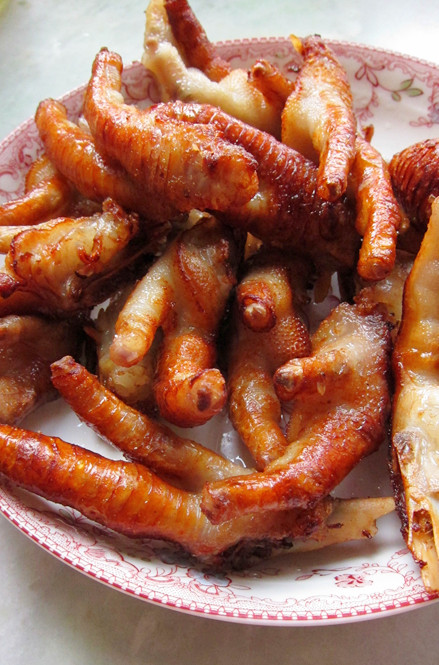 Tiger Skin and Chicken Claws recipe