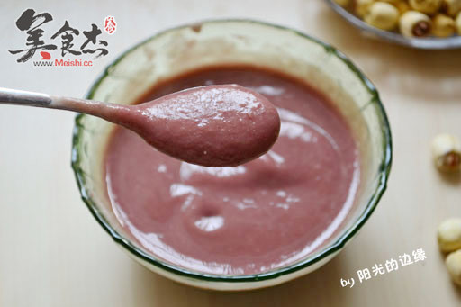 Lotus Seed Red Bean Paste recipe