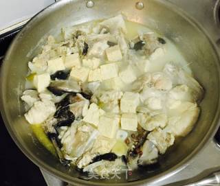 Monkfish Stewed Frozen Tofu recipe