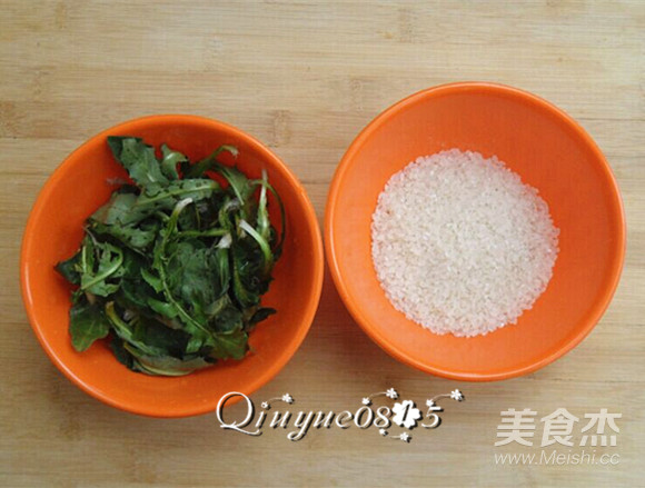 Dandelion Rice Porridge recipe