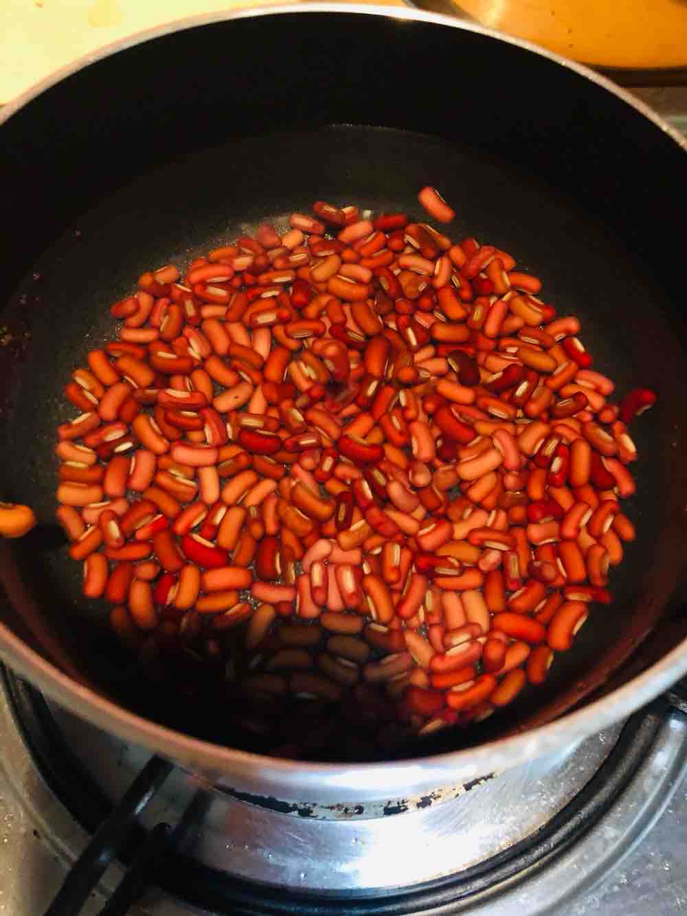 Milk Red Bean Soup recipe