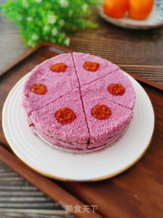 Purple Sweet Potato Cake recipe