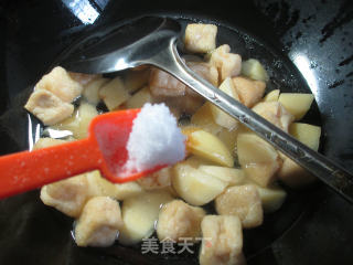 Braised Potatoes with Little Oil Tofu recipe