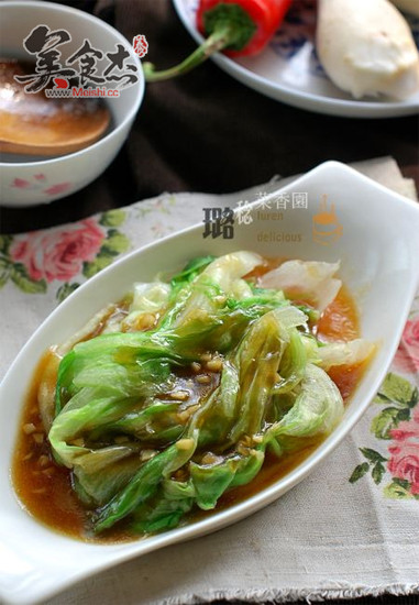 Lettuce in Oyster Sauce recipe