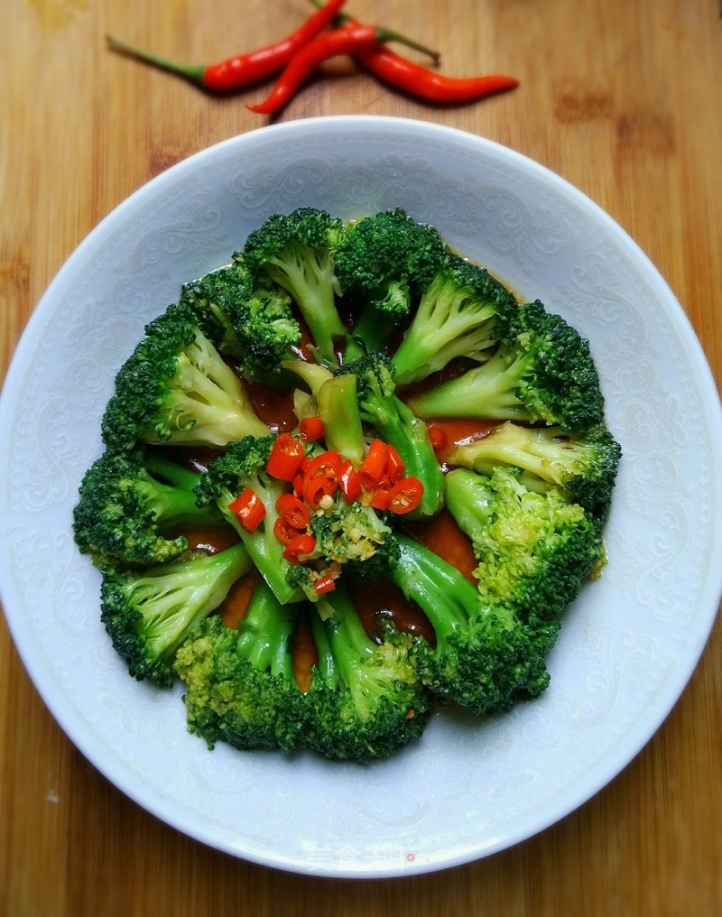 Broccoli in Oyster Sauce