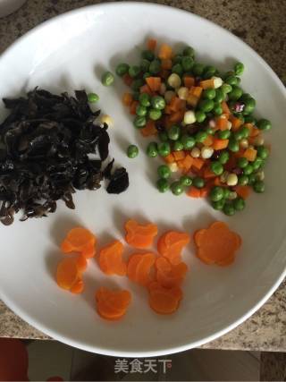 Colorful Vegetarian Braised Noodles recipe