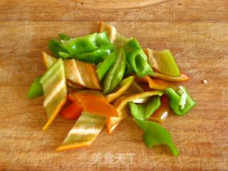 Stir-fried Pork Blood with Chili recipe