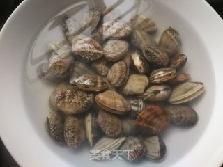 Fried Clams with Loofah recipe