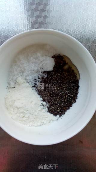 Black Sesame Honey Shortbread recipe