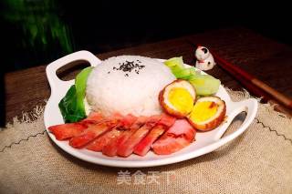 Rice Bowl with Meat on Top recipe