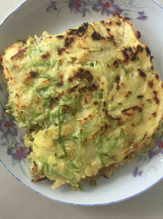 Zucchini Egg Pancakes recipe