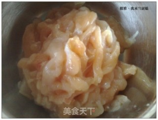 Chicken Shredded Snow Peas recipe