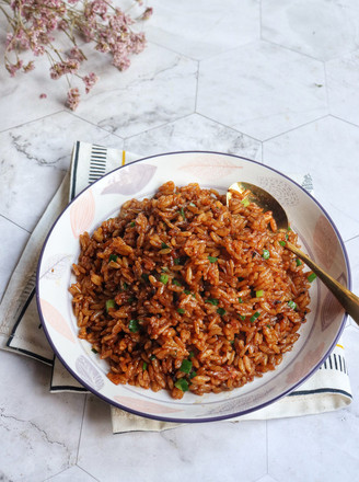 Soy Sauce Fried Rice recipe