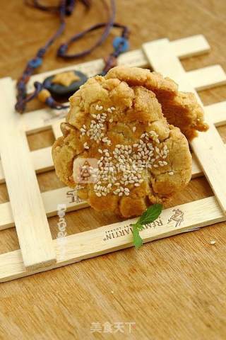 #aca烤明星大赛#sesame Peach Crisp recipe