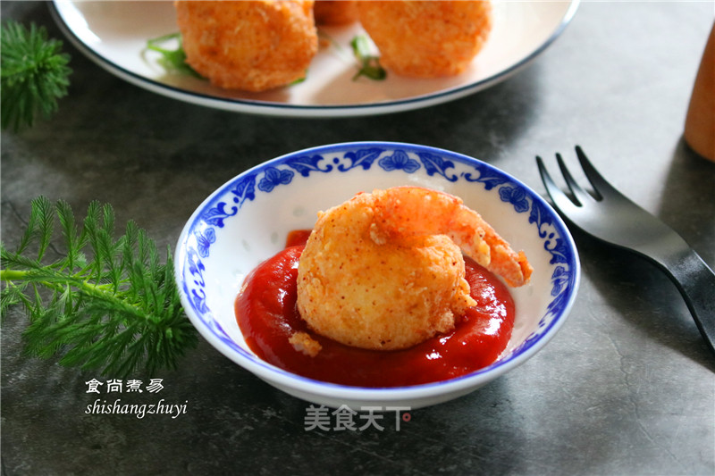 Anchovy Prawn Balls (how to Make Deep-fried Food Crispy Taste)