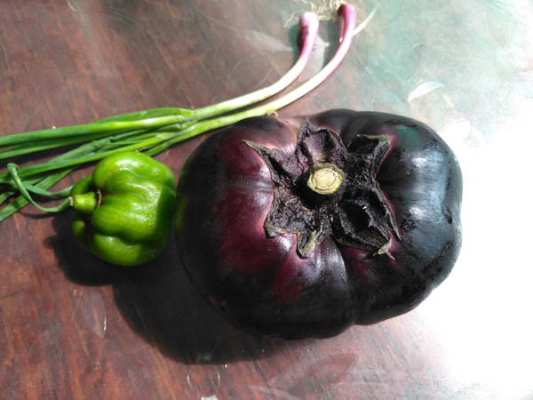 Stir-fried Green Peppers with Eggplant recipe