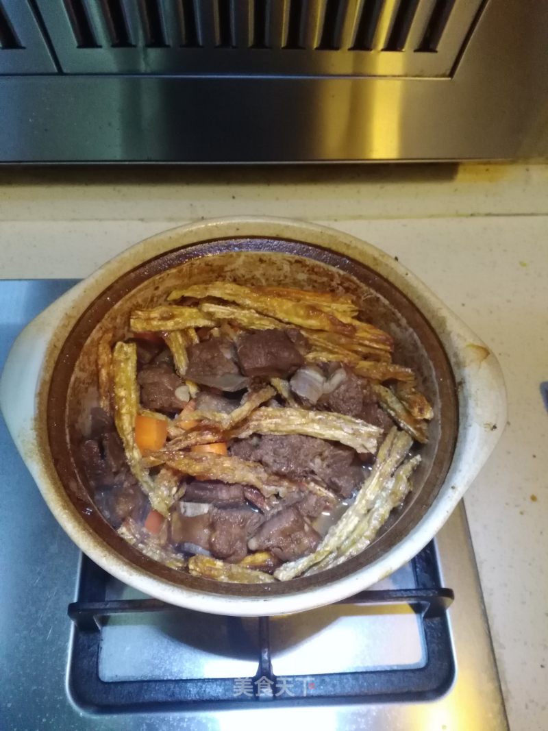 Braised Pork Ribs with Yuba recipe