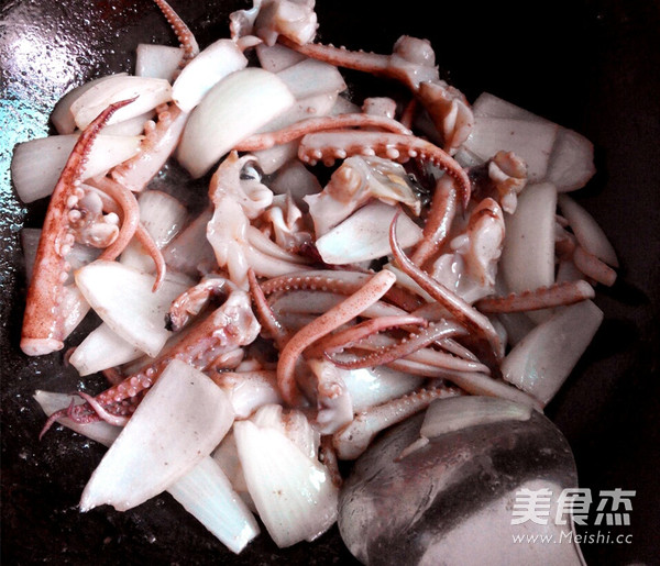 Onion Squid Head recipe
