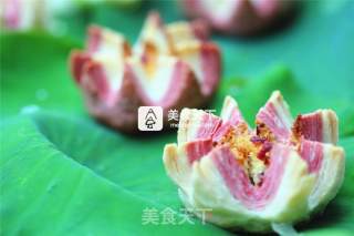 #aca烤明星大赛#lotus Pastry recipe