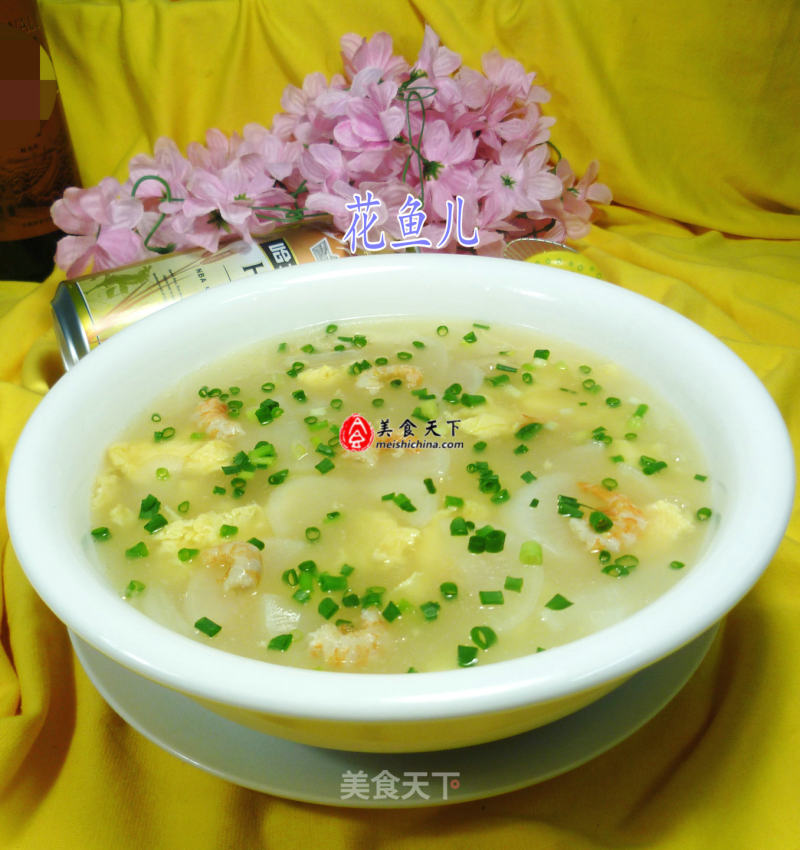 Open Foreign Egg Radish Soup recipe