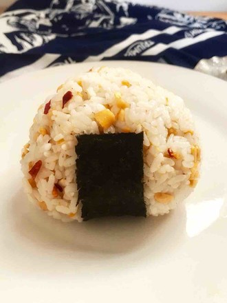 Spicy Salted Duck Egg Rice Ball