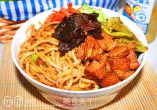 [food in The Noodle City ~ Authentic Shanxi Noodles] Braised Bean Noodles recipe