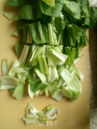 Stir-fried Rape with Hericium recipe