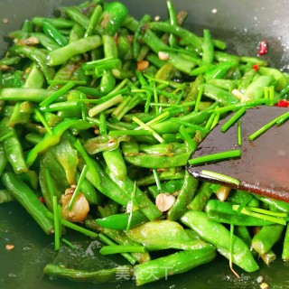 Stir-fried String Beans recipe