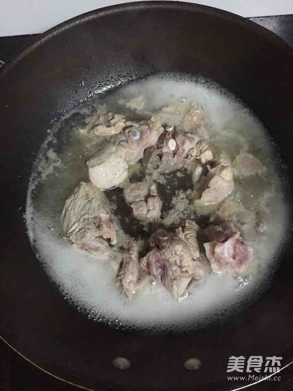 Yam Pork Ribs Soup recipe