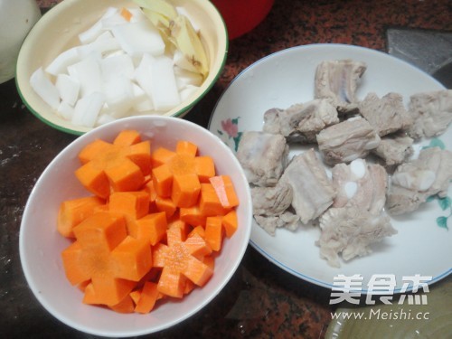 Coconut Carrot Pork Ribs Soup recipe