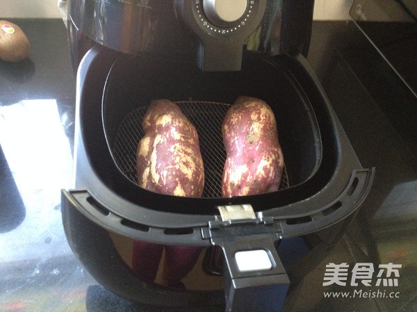 Fryer Version Roasted Sweet Potatoes recipe