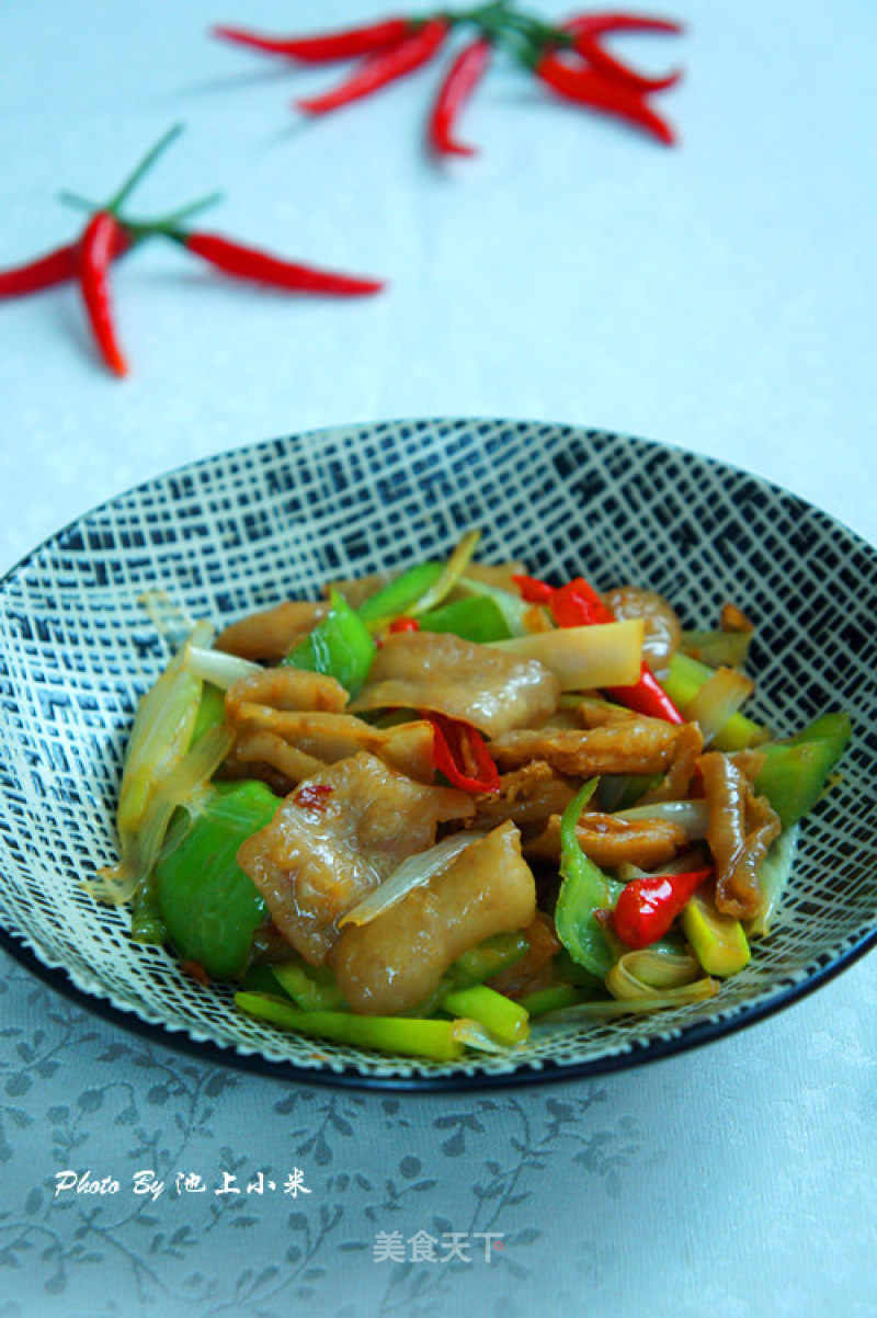 Stir-fried Hot Pepper Sausage recipe