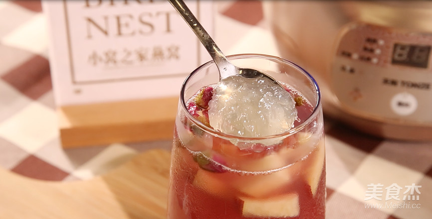 Rose Bird's Nest Fruit Tea recipe