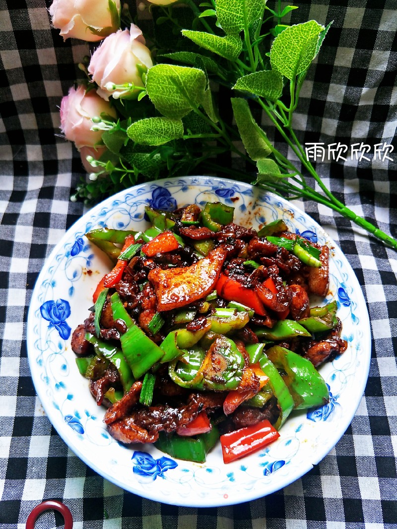 Stir Fried Salted Pork recipe