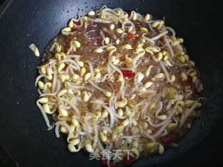 Soy Bean Sprouts Fried Crystal Powder recipe