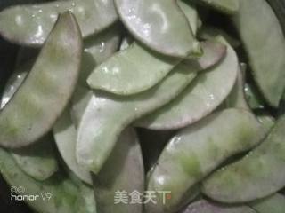 Stir-fried Lentils with Pork Belly recipe