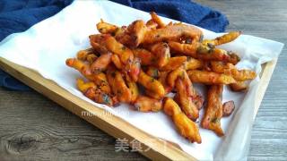 Pumpkin Strips with Mixed Vegetables recipe