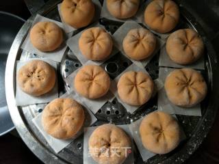 #aca Fourth Session Baking Contest# Makes Erotic Pictographic Orange Steamed Buns recipe