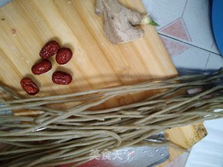 Kelp Sweet Potato Noodle Chicken Soup recipe