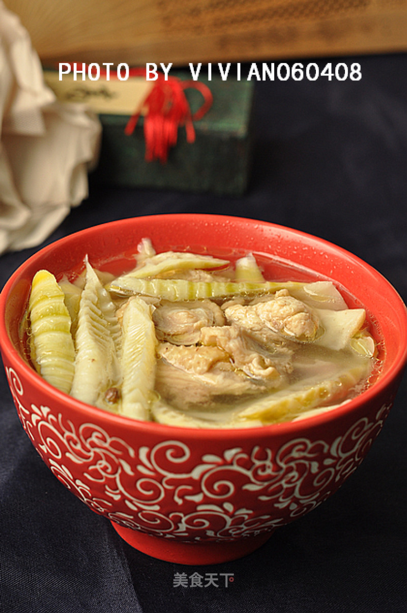 Bamboo Shoot Chicken Soup recipe