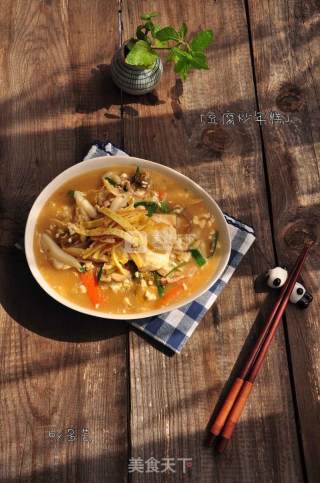 Tofu Fried Rice Cake recipe